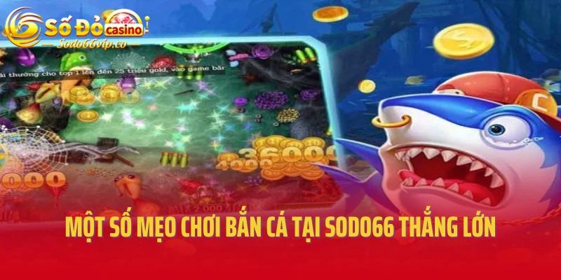 Một số mẹo chơi bắn cá tại Sodo66 thắng lớn