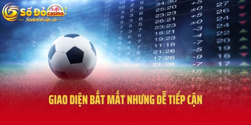 Giao diện bắt mắt nhưng dễ tiếp cận